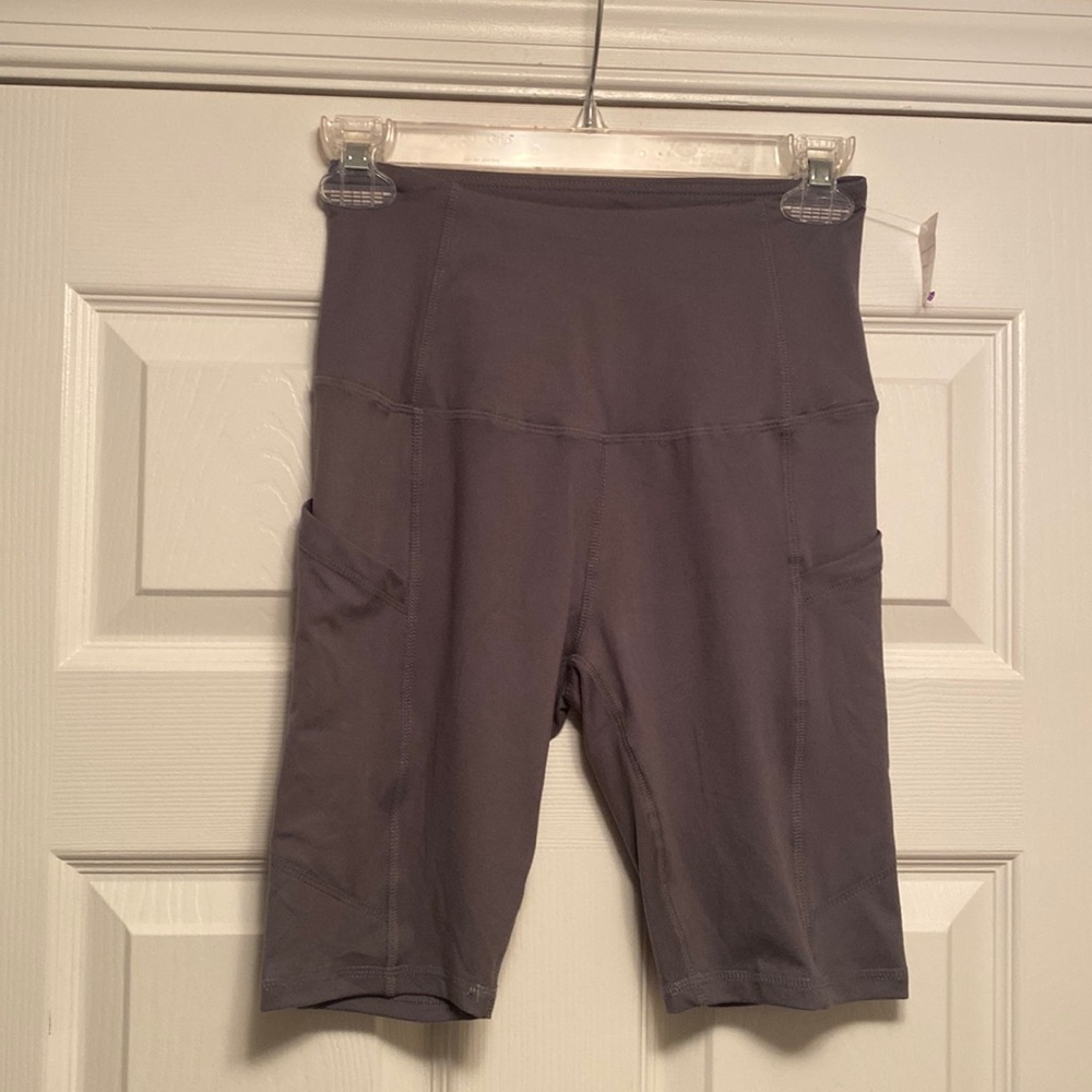 Gray Bike Shorts..size XS